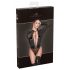 Black Halterneck Bodysuit  - L