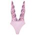 Kissable - Pink Rosette Embroidered Bodysuit 