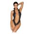 Cottelli Party - Super Plunging Bodysuit (Black) 