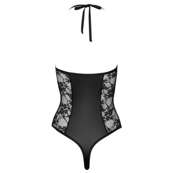 Cottelli Party - floral pattern body (black)