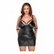 Cottelli Plus Size - Dress with Handcuffs (Black) 