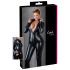 Cottelli Plus Size - Shiny Long Sleeve Party Jumpsuit (Black)  - 2XL