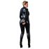 Cottelli Plus Size - Shiny Long Sleeve Party Jumpsuit (Black)  - 2XL