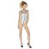 Black Level - Silver Halterneck Bodysuit 