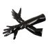 Black Level - Glossy Vinyl Gloves (Black) 