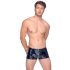 Black Level - Ribbed Zip Men's Shorts (Black) 