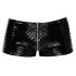 Black Level - Ribbed Zip Men's Shorts (Black) 