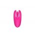 Mrow - Battery-Powered, 3-Pronged Clitoral Vibrator (Pink) 