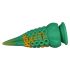 Octopuss - Suction Cup Tentacle Dildo - 21 cm (Green-Yellow) 