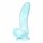 OgazR Sea Serpent - Ribbed Dildo with Suction Cup - 17 cm (Blue-White) 