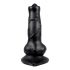 Animalhorn - Dog Penis Dildo - 12cm (Black) 