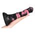 Black-Pink Silicone Horse Dildo - 18cm 