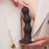 Strap-on-me Balls M - Spherical Base Dildo (Black) 