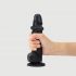 Strap-on-me S - Dual Layered Suction Cup Realistic Dildo (Black) 