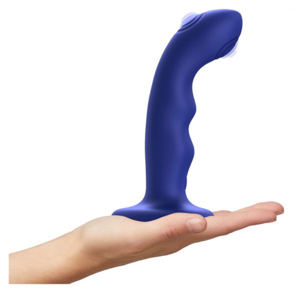 Strap-on-Me - Waterproof, Pulsating G-Spot Vibrator (Blue) 