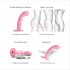 Strap-on-me M - Waterproof G-spot Vibrator (Pink) 