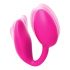 Love to Love Wonderlove - rechargeable, radio 2in1 clitoral vibrator (pink) 