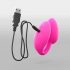 Love to Love Wonderlove - rechargeable, radio 2in1 clitoral vibrator (pink) 