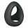 Love to Love Flux Silicone Cock Ring (Black) 