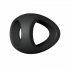 Love to Love Flux Silicone Cock Ring (Black) 