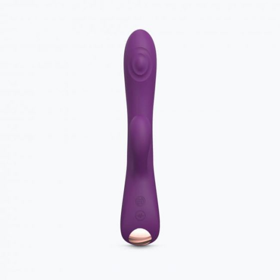 Love to Love Bunny & Clyde - Rechargeable, pulsating, vibrator with spike arms (purple)