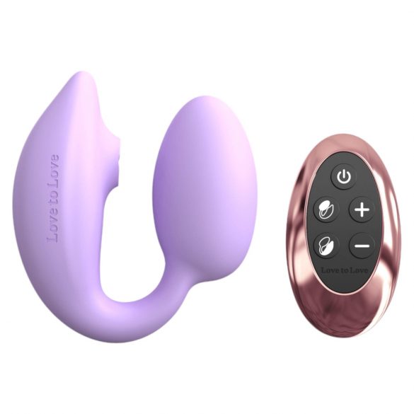 Love to Love Wonderlover - Clitoral and G-spot Vibrator (Mauve) 