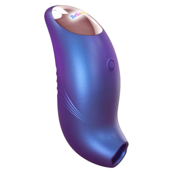 Love to Love Believer - Rechargeable, Waterproof Clitoral Stimulator (Metallic Purple) 