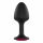 Dorcel Geisha Ruby XL Plug - Pink Gem Anal Dildo (Black) 