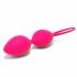 Dorcel Divine Balls - Rechargeable, Wireless Vibrating Kegel Balls (Pink) 