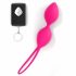 Dorcel Divine Balls - Rechargeable, Wireless Vibrating Kegel Balls (Pink) 