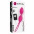 Dorcel Divine Balls - Rechargeable, Wireless Vibrating Kegel Balls (Pink) 