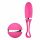 Dorcel Secret Delight - Rechargeable Wireless Vibrating Egg (Pink) 