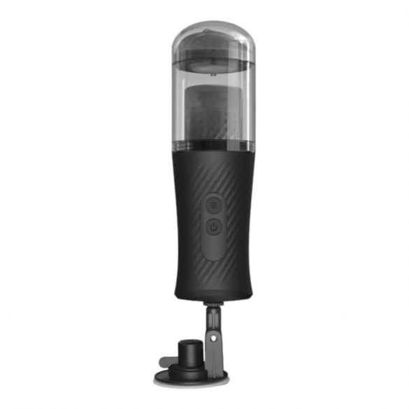 Dorcel Thrust Blow - Rechargeable Standalone Thrusting Masturbator (Black) 