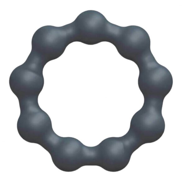 Dorcel Maximize - Beaded Silicone Cock Ring (Grey) 