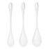 Satisfyer Yoni Power 1 - Kegel Ball Set - White (3 Pieces) 