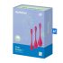 Satisfyer Yoni Power 1 - Kegel Ball Set - Red (3-Piece) 