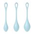 Satisfyer Yoni Power 2 - Blue Kegel Balls Set (3-Piece) 