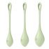 Satisfyer Yoni Power 2 - Geisha Balls Set - Green (3-piece) 