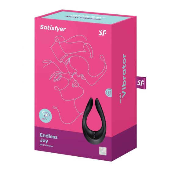 Satisfyer Endless Joy - Rechargeable, waterproof vibrator (black)