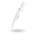 Satisfyer Wand-er Woman - Waterproof Massage Vibrator (White) 