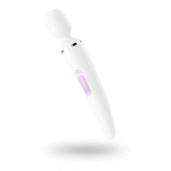   Satisfyer Wand-er Woman - Rechargeable, waterproof massager vibrator (white)