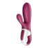 Satisfyer Hot Bunny - Smart Warming Clitoral Vibrator (Red) 