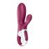 Satisfyer Hot Bunny - Smart Warming Clitoral Vibrator (Red) 