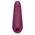 Satisfyer Curvy 1+ - Smart Air-Pulse Clitoral Stimulator (Red) 