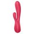 Satisfyer Mono Flex - Smart Waterproof Vibrator (Red) 