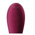 Satisfyer Dual Crush - Rechargeable Vaginal and Clitoral Vibrator (Red) 