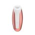 Satisfyer Love Breeze Waterproof Clitoral Vibrator (Peach) 