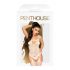 Penthouse Eye of the Storm - Floral Mesh Set (White) 