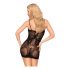 Penthouse Above & Beyond - Mesh Fishnet Dress (Black) 