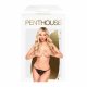 Penthouse Hot Getaway - Bow Lace Thong (Black)  - L/XL